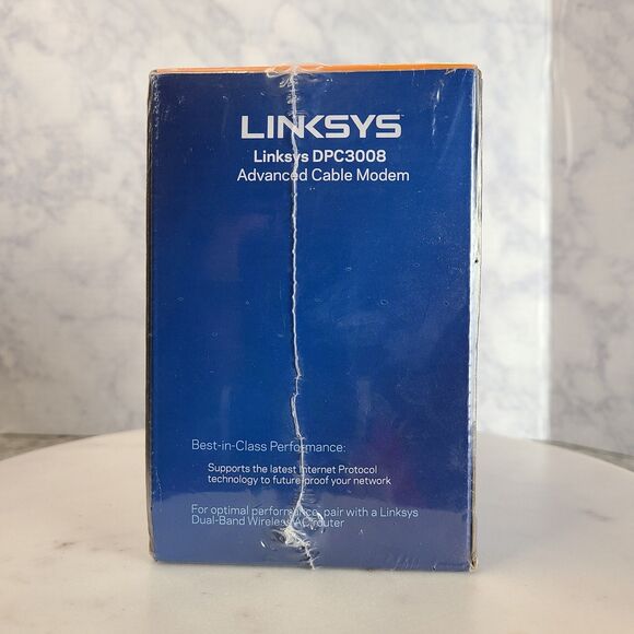 Linksys DPC3008-CC Advanced Cable Modem Comcast Certified New/Sealed - Picture 4 of 4